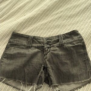 Free people denim shorts